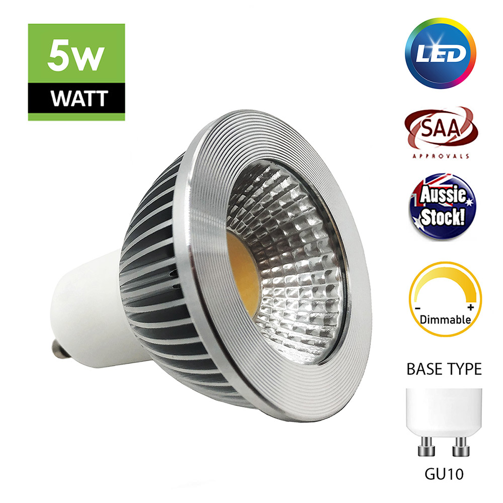 Minisun gu10 deals 5w led bulb